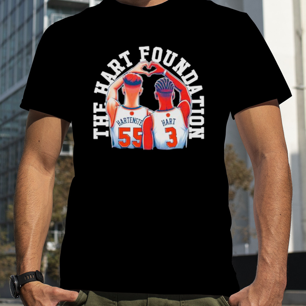 The Hart Foundation heart shirt