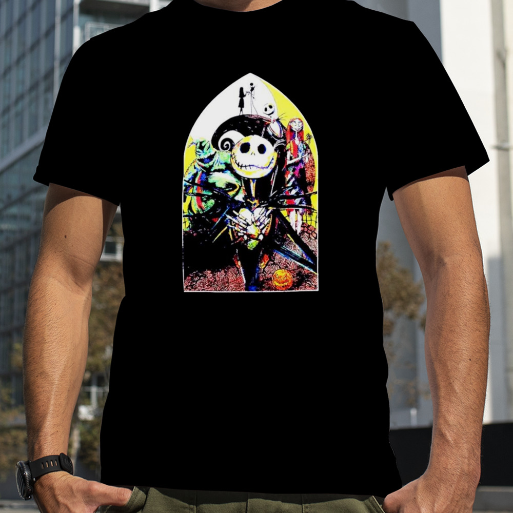 The Nightmare Before Christmas Group Window shirt