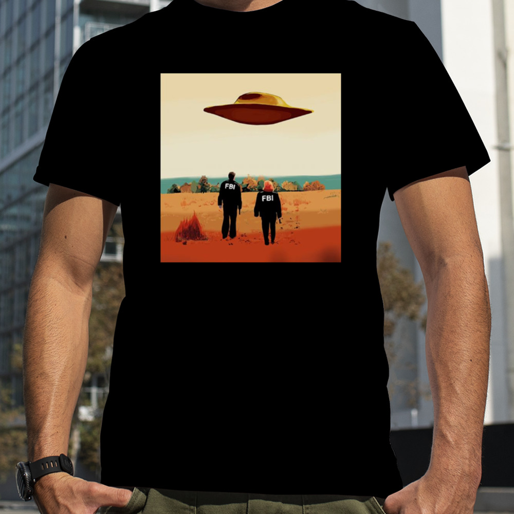 The X Files I Want To Believe Fbi shirt