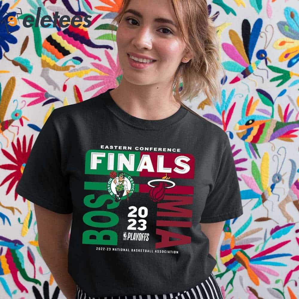 2023 NBA Eestern Conference Finals Match Up Boston Celtics vs Miami Heat Shirt