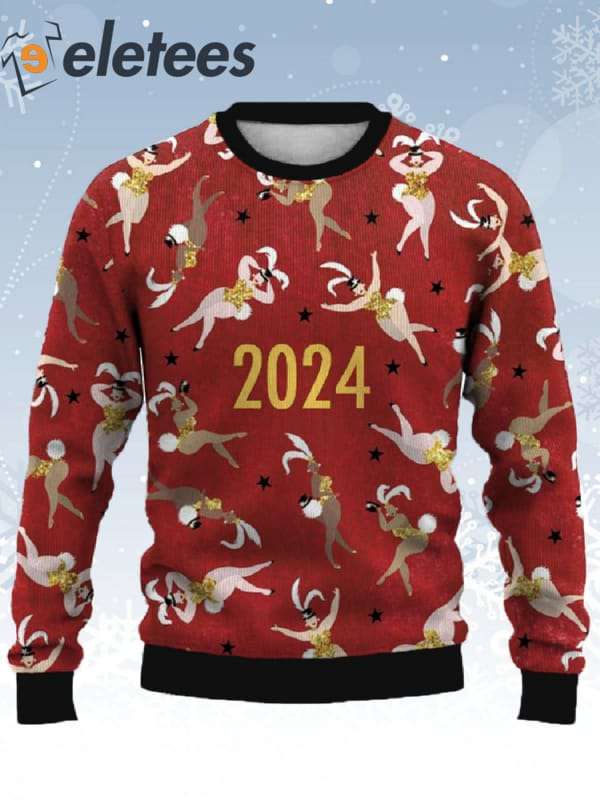 2024 Happy Dancer Ugly Christmas Sweater