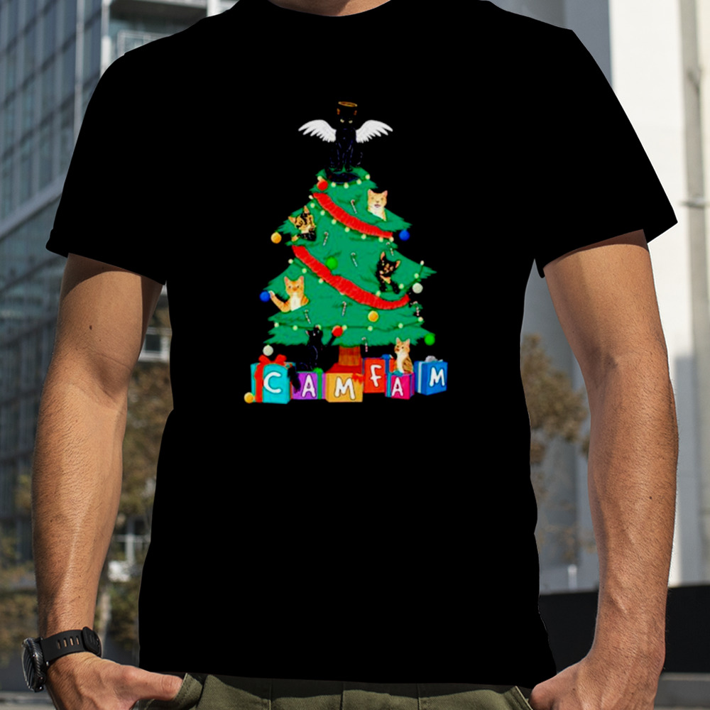 A cam fam Christmas shirt