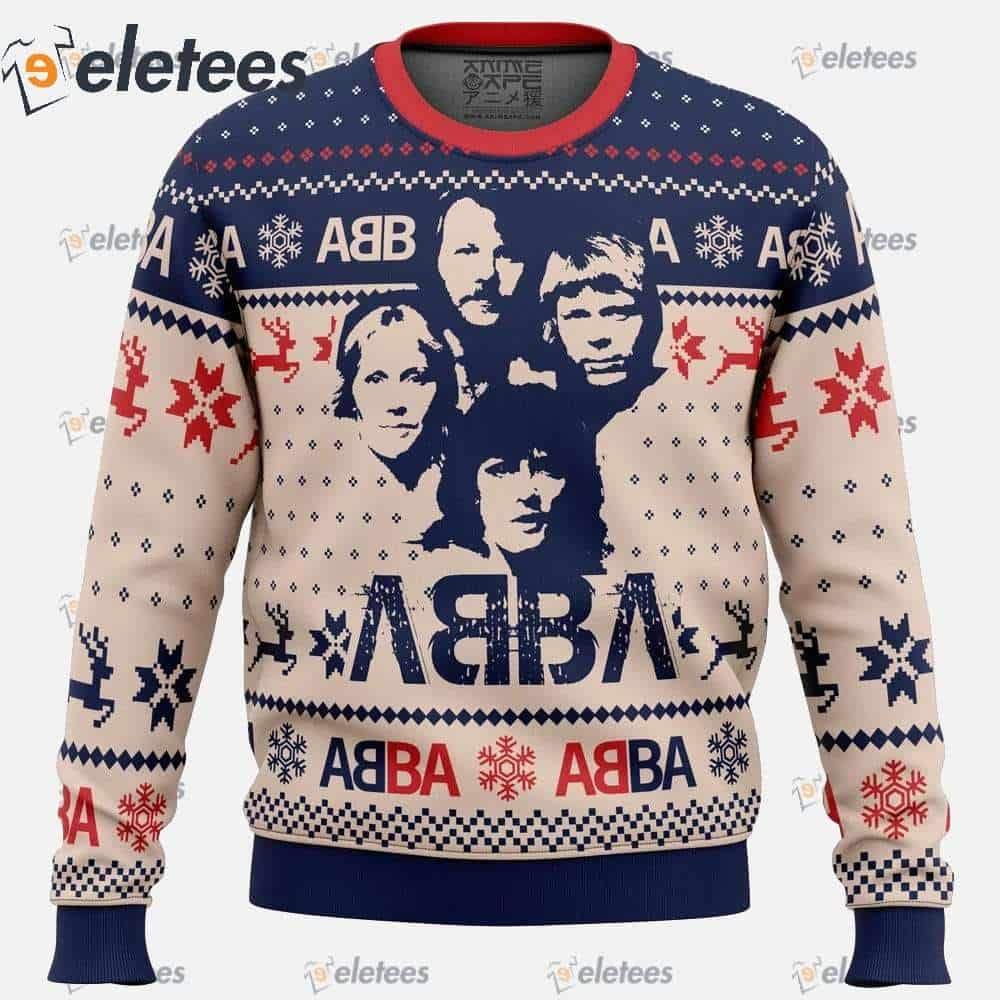 ABBA Ugly Christmas Sweater