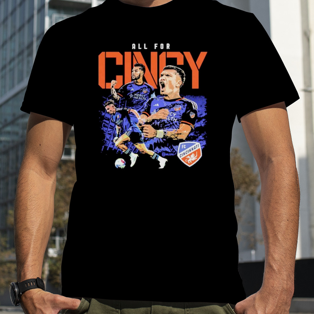 All for Cincy FC Cincinnati Player shirt