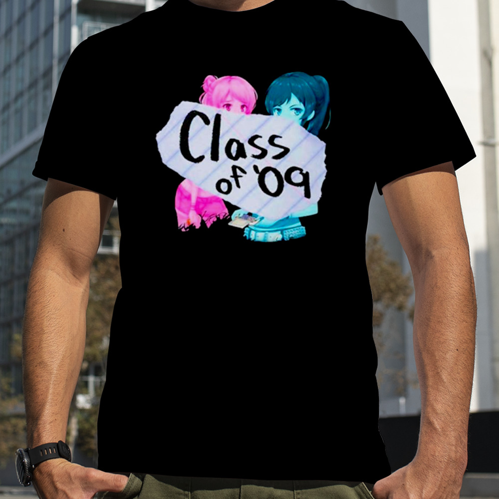 Class of ’09 color girl shirt