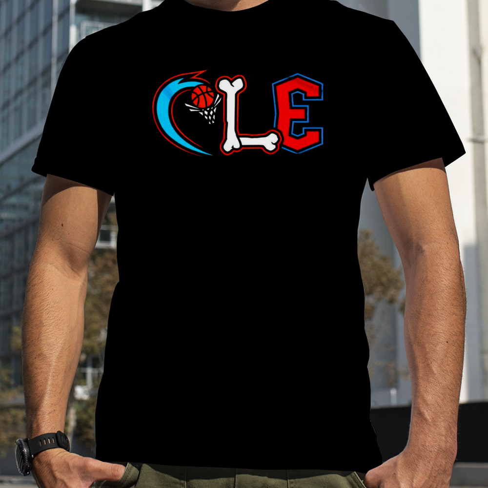 Cleveland Cavaliers combination sports bone shirt