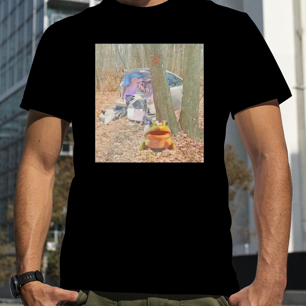 Frogged undertime slopper shirt