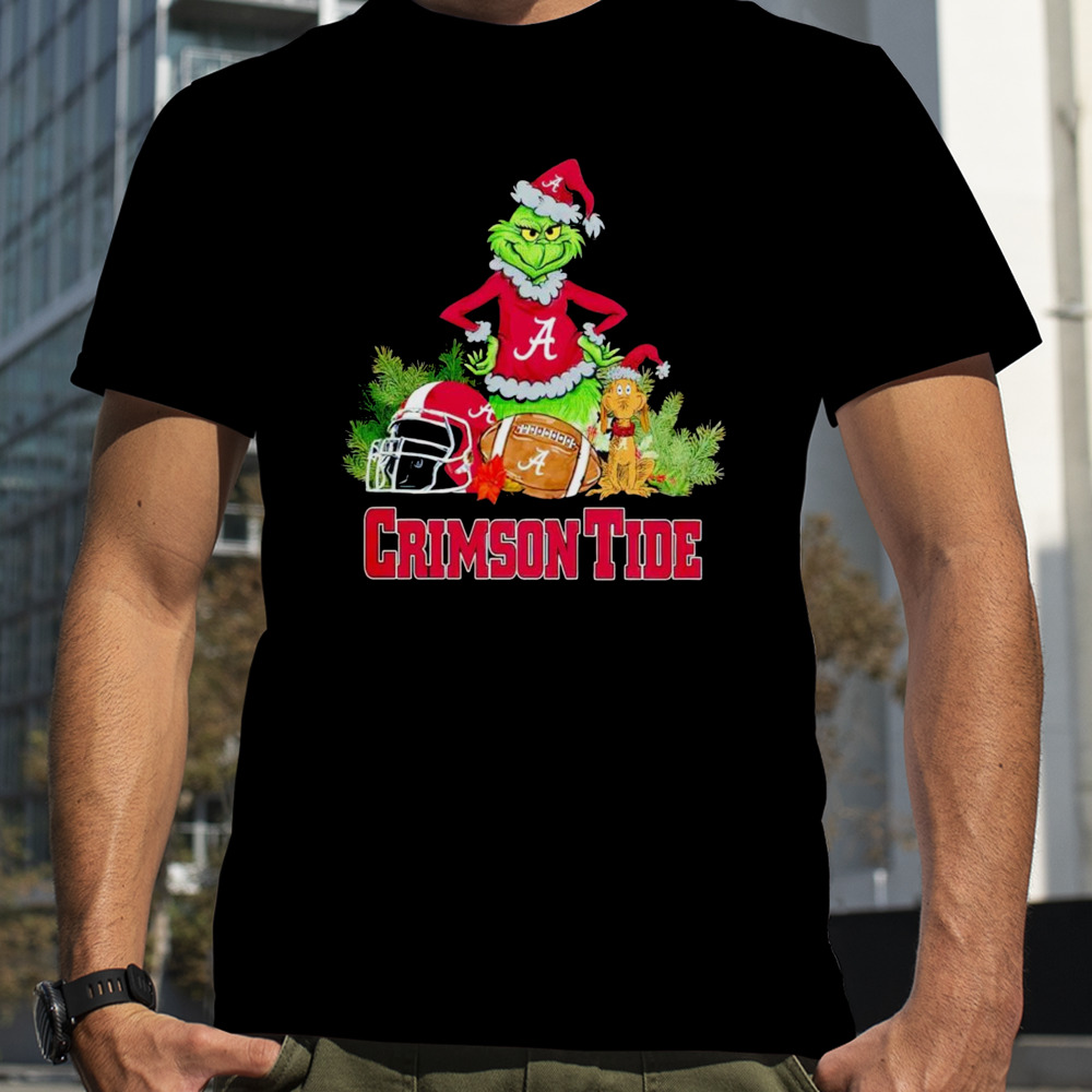 Grinch Alabama Crimson Tide Christmas shirt