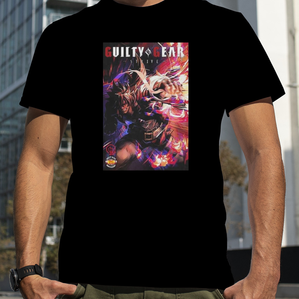 Guilty Gear Strive Celebrates 25th Anniversary T-shirt