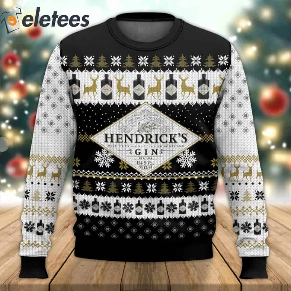 Hendrick's Gin Ugly Christmas Sweater