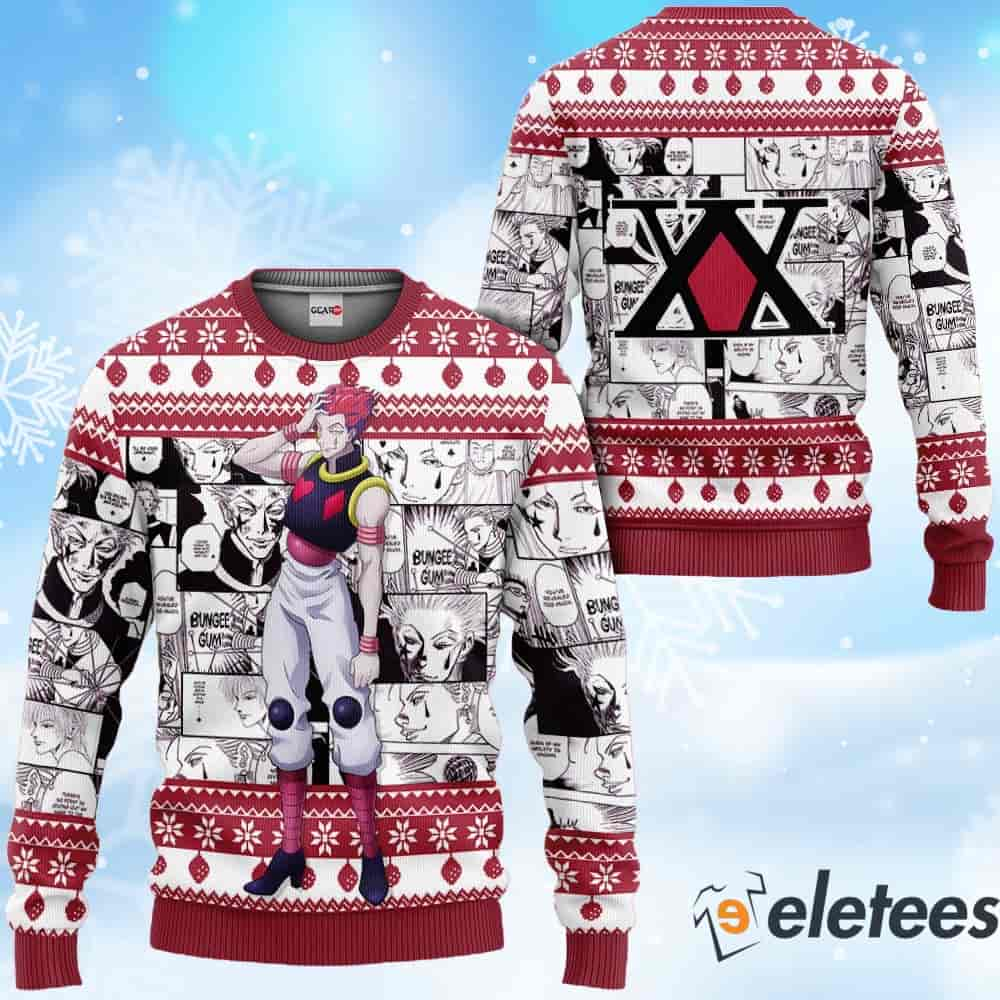 Hisoka Anime Ugly Christmas Sweater