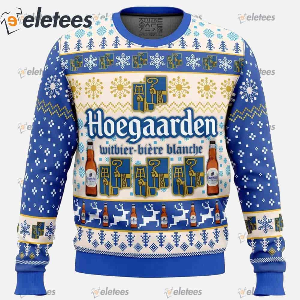 Hoegaarden Beer Christmas Sweater