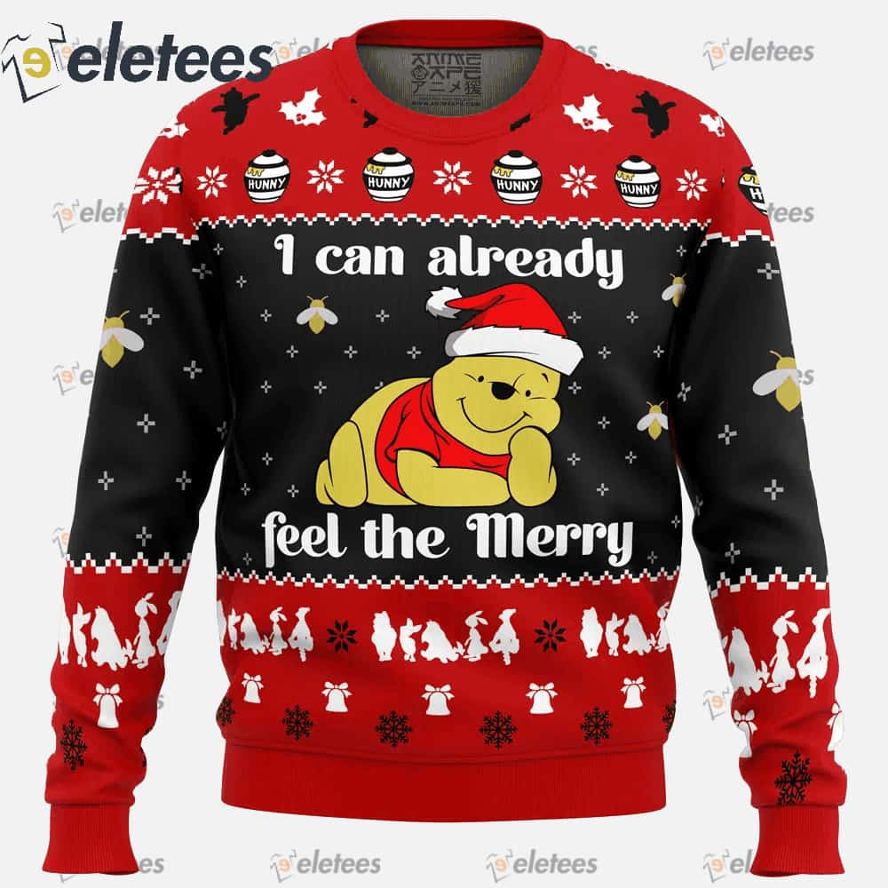 I Can Already Feel The Merry Pooh Ugly Christmas Sweater