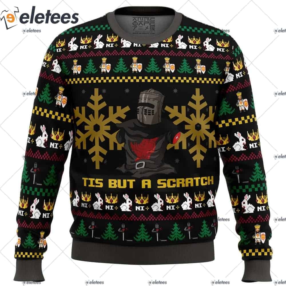 I'll Bite Ya Legs Off Monty Python Ugly Christmas Sweater