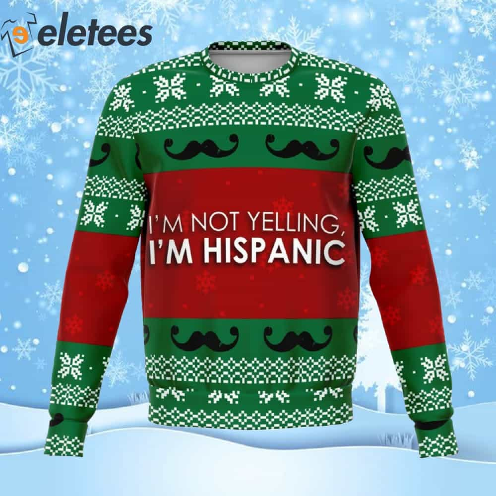 I'm Hispanic Ugly Christmas Sweater