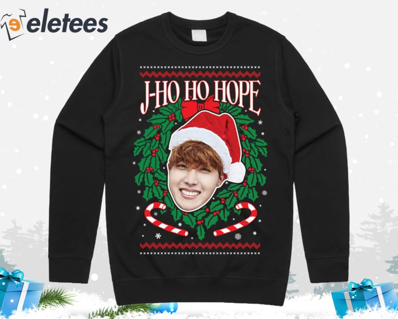 J-Hope BTS Ugly Christmas Sweater