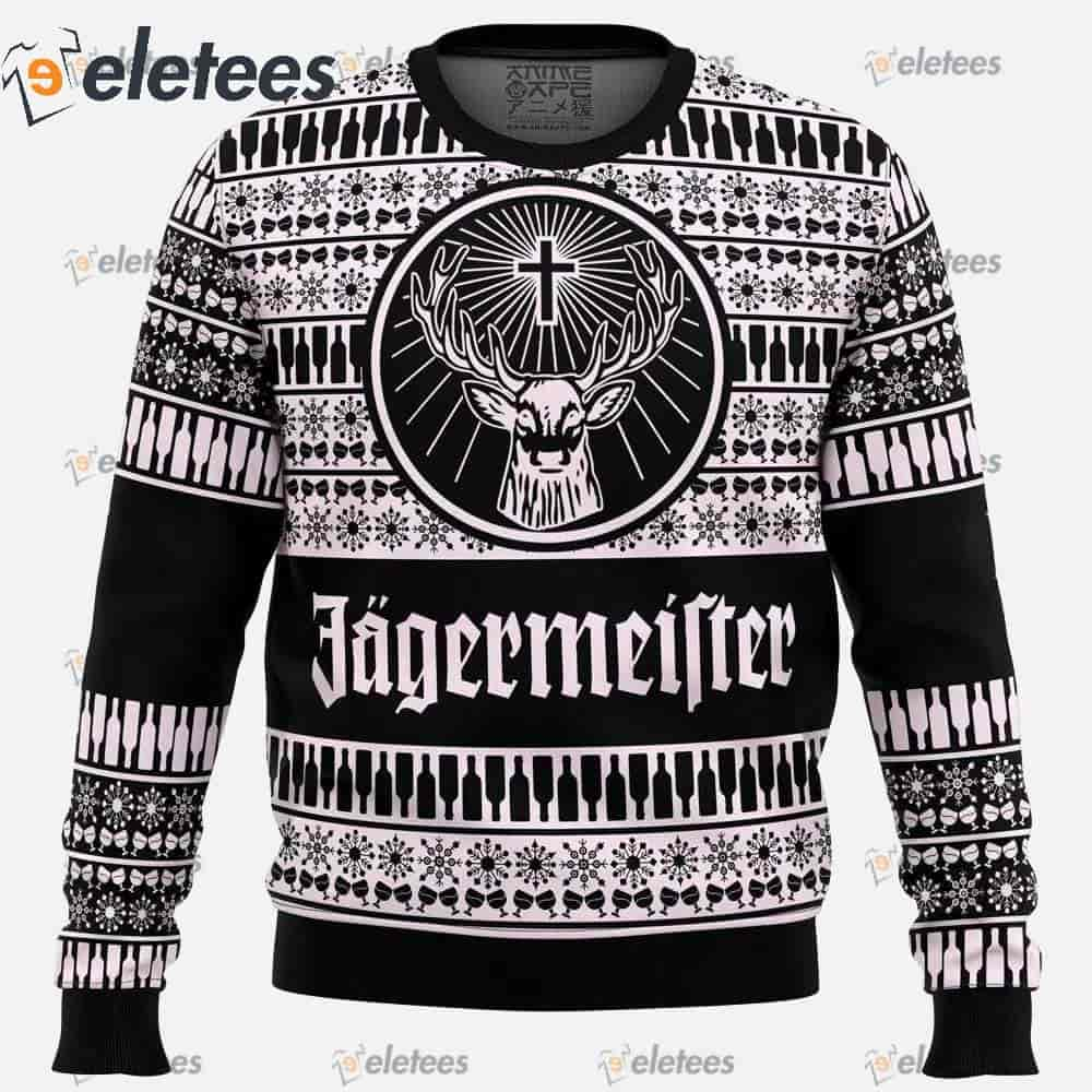 Jagermeister Black Christmas Sweater