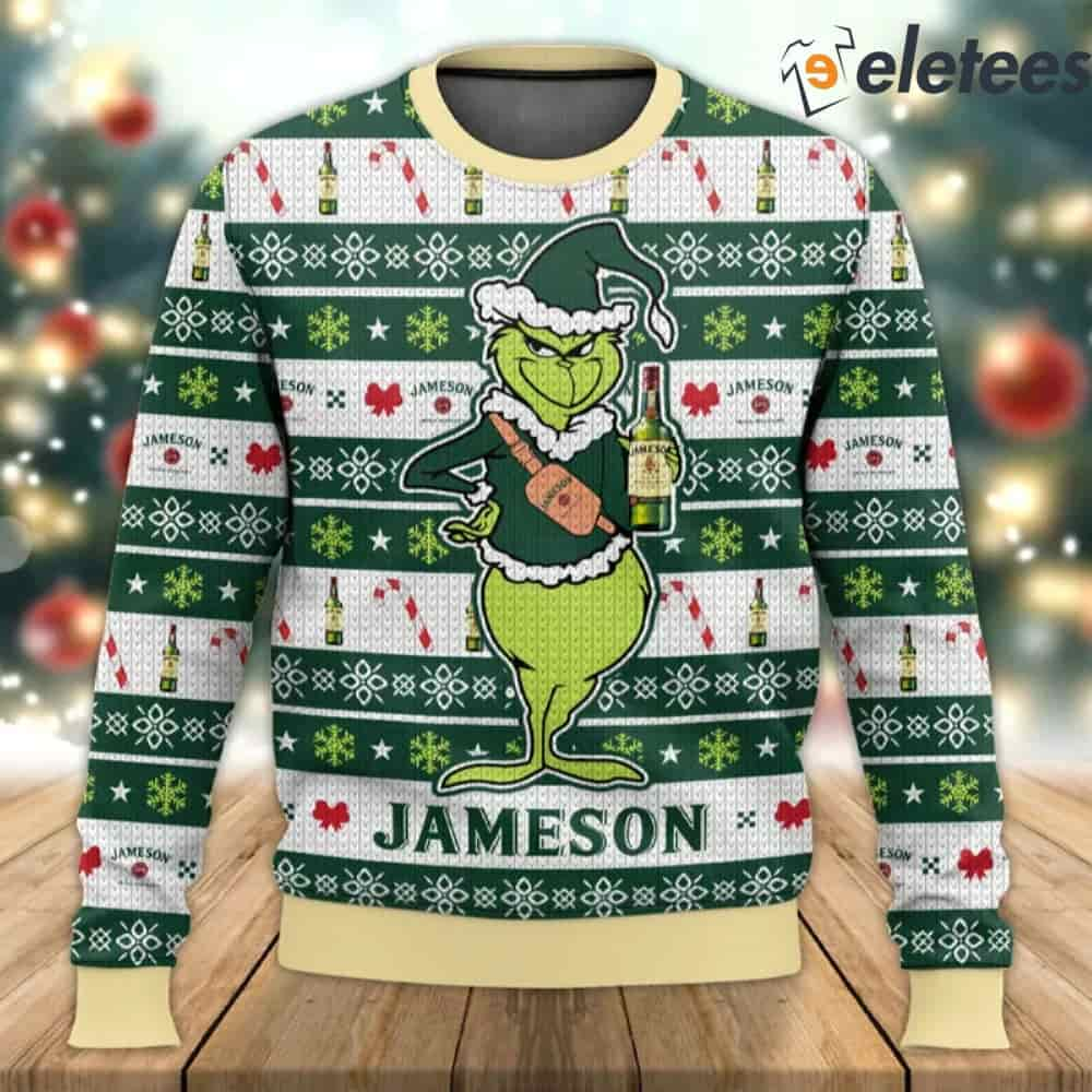 Jameson Grnch Ugly Christmas Sweater