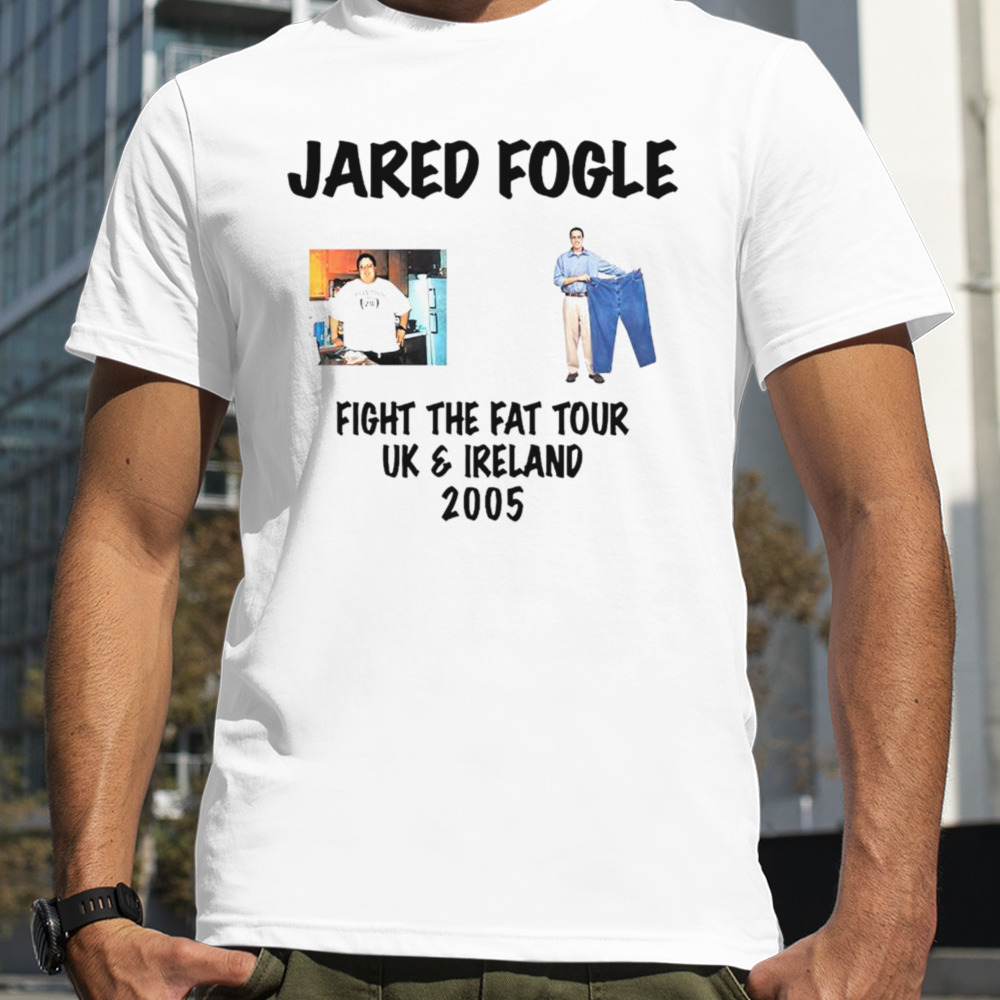 Jared Fogle Fight The Fat Tour Uk And Ireland 2005 Shirt