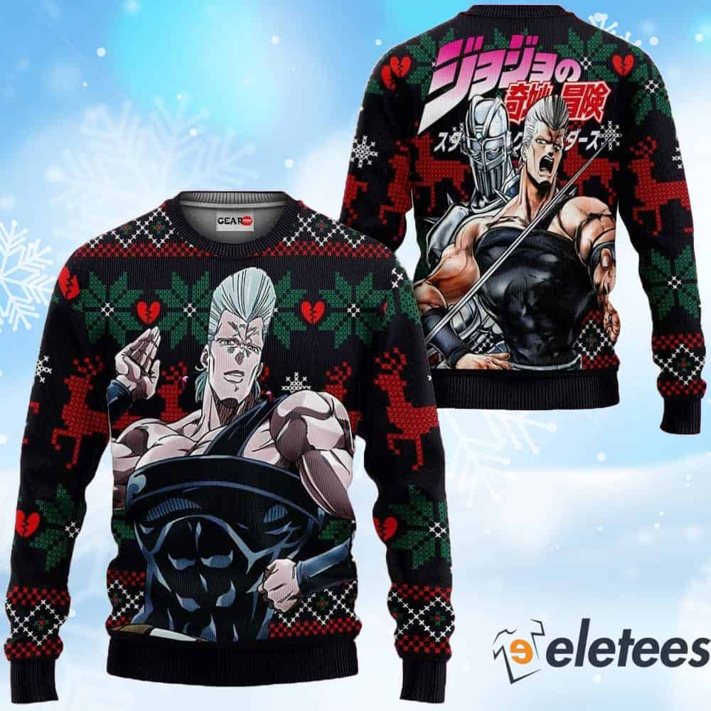 Jean Pierre Polnareff Ugly Christmas Sweater