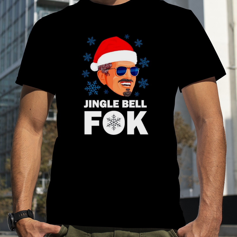 Jingle bell Fok Santa Christmas shirt