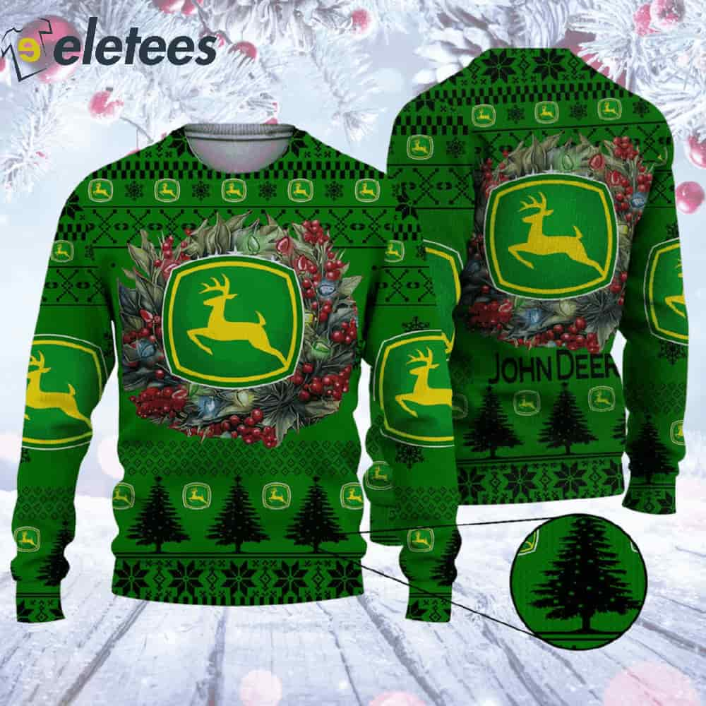 John deere christmas clearance sweater