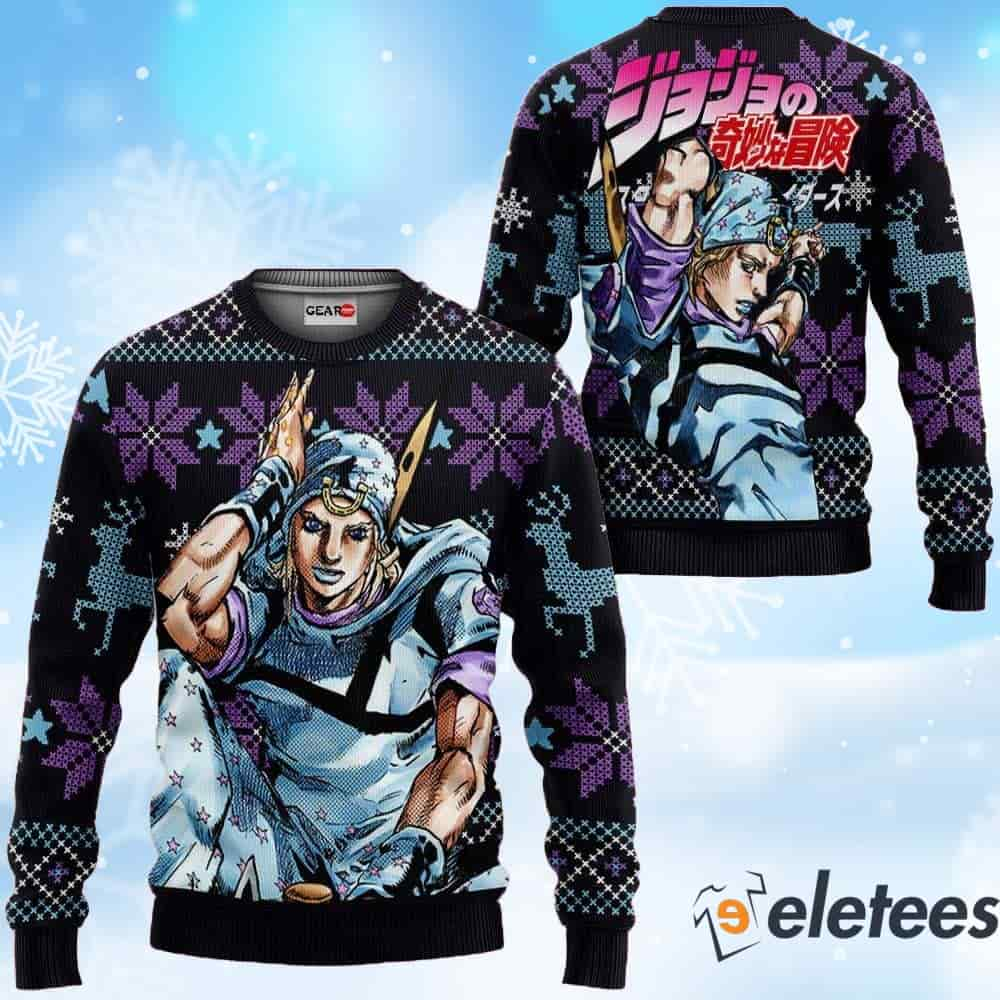 Johnny Joestar Ugly Christmas Sweater