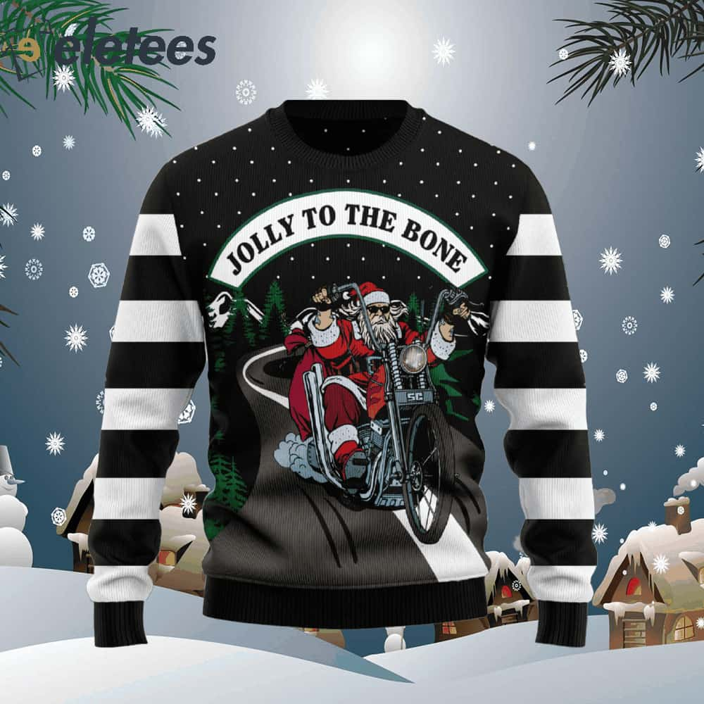 Jolly To The Bone - Ugly Christmas Sweater