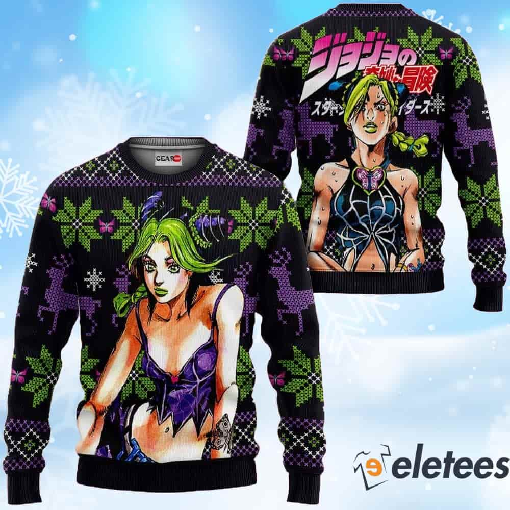 Jolyne Cujoh Ugly Christmas Sweater