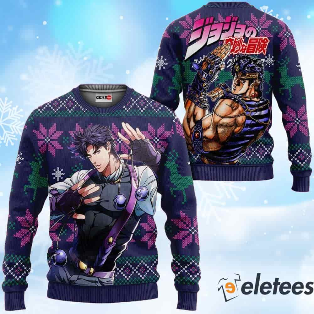 Jonathan Joestar Ugly Christmas Sweater