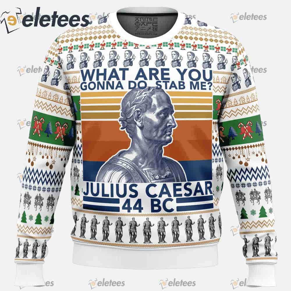 Julius Caesar Ugly Christmas Sweater