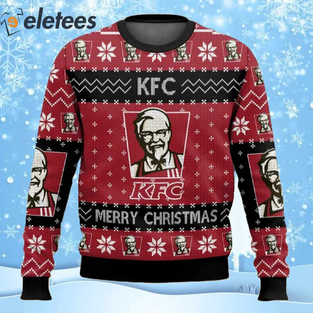 KFC Fast Food Ugly Christmas Sweater