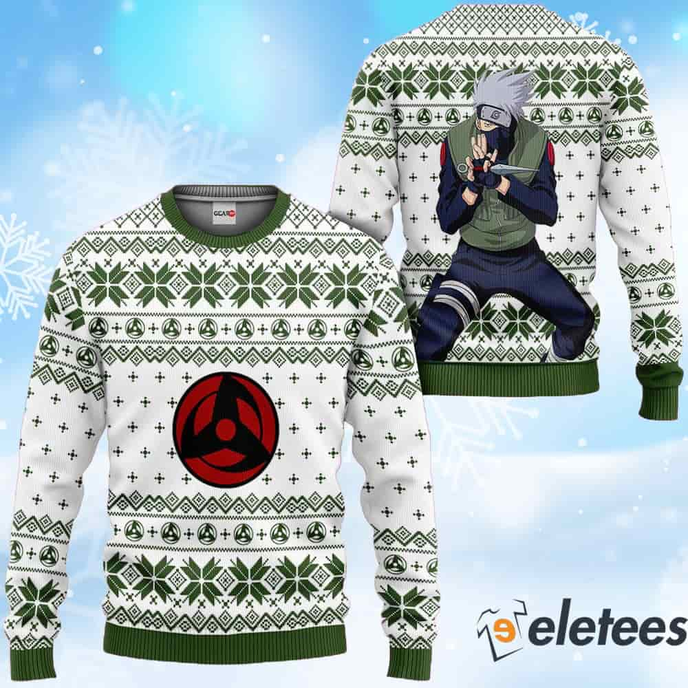 Kakashi Hatake Anime Ugly Christmas Sweater