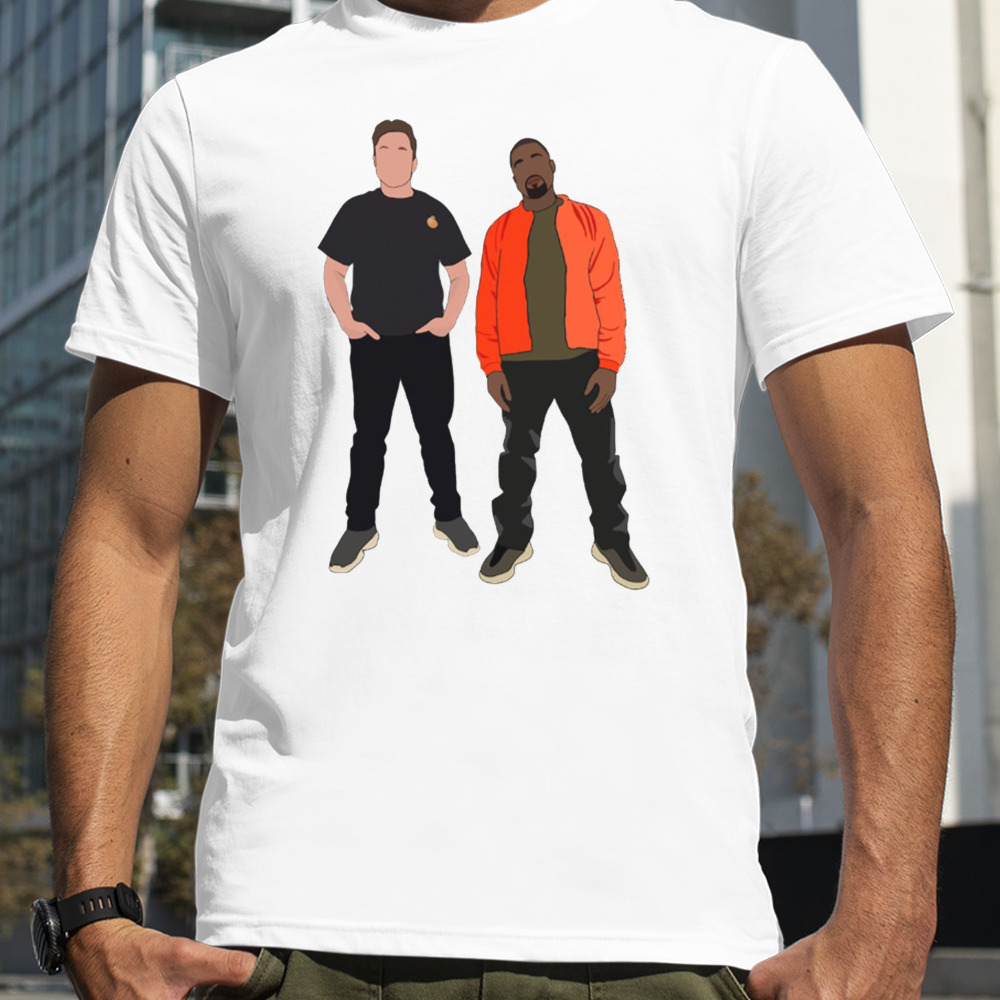 Kanye West And Elon Musk shirt