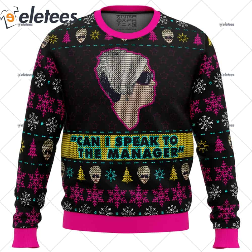 Karen Talks To Manager Meme Ugly Christmas Sweater