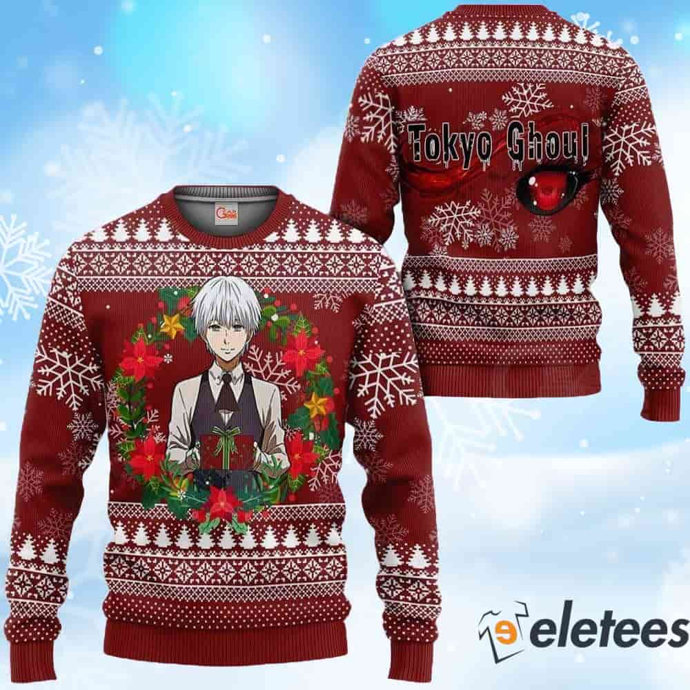 Ken Kaneki Tokyo Ghoul Ugly Christmas Sweater