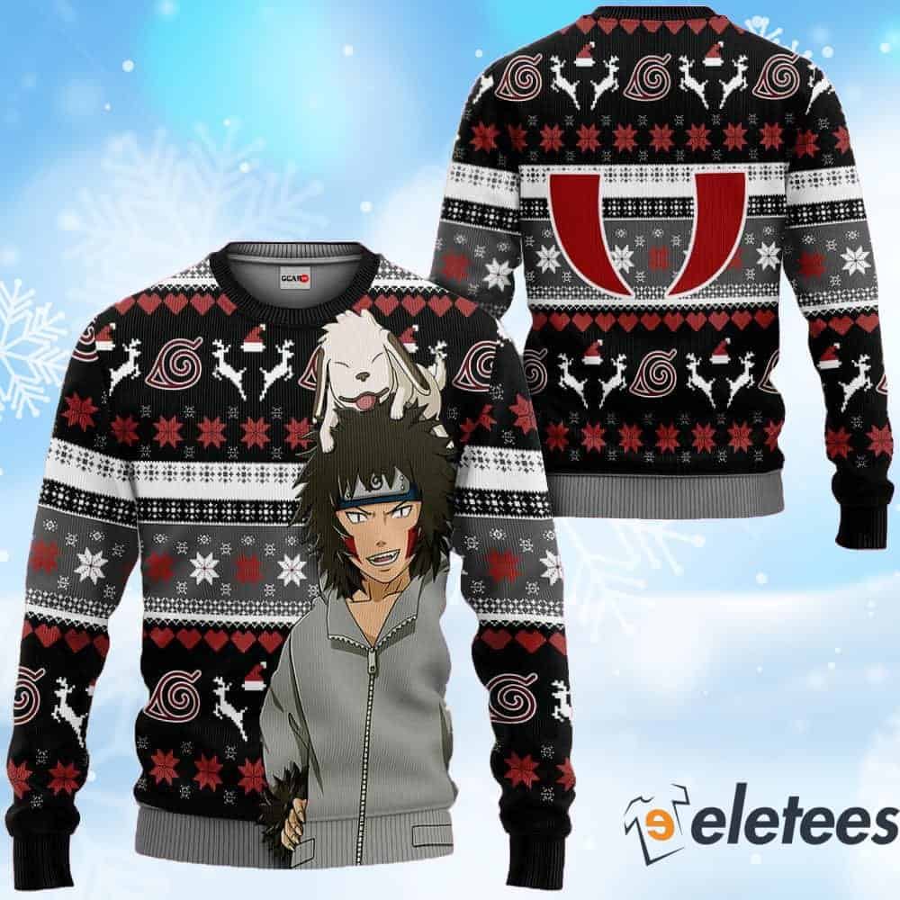 Kiba Inuzuka Ugly Christmas Sweater