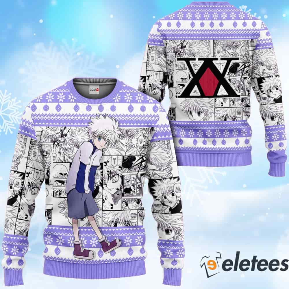 Killua Zoldyck Ugly Christmas Sweater