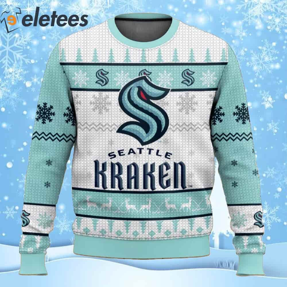 Kraken Hockey Ugly Christmas Sweater