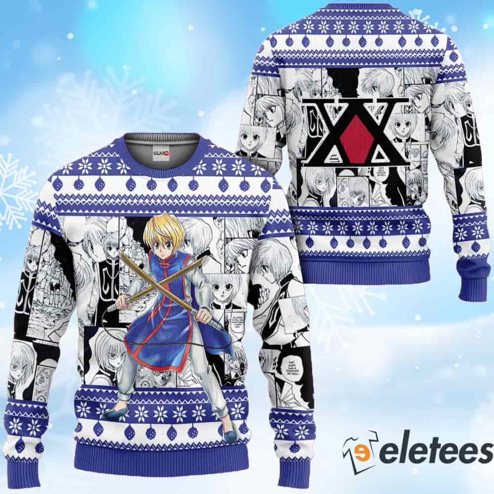 Kurapika Anime Ugly Christmas Sweater