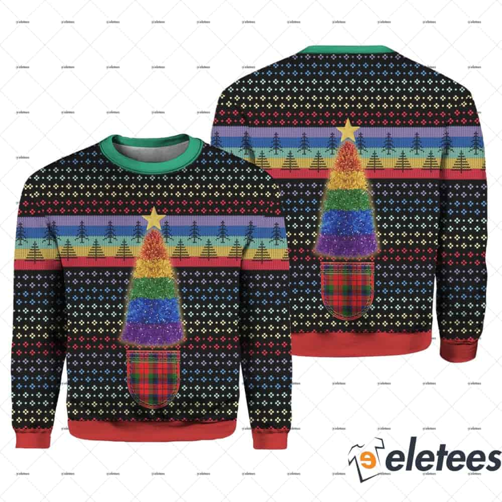 LGBT Christmas Tree Ugly Sweater