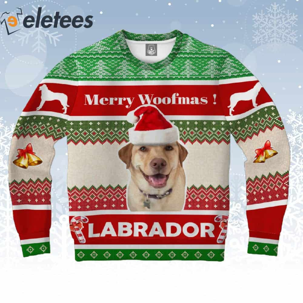 Labrador Merry Woofmas Ugly Christmas Sweater