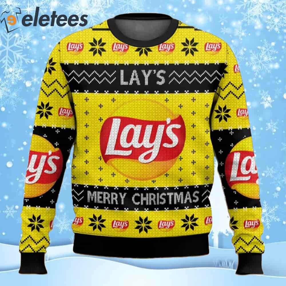 Lay's Snack Brand Ugly Christmas Sweater