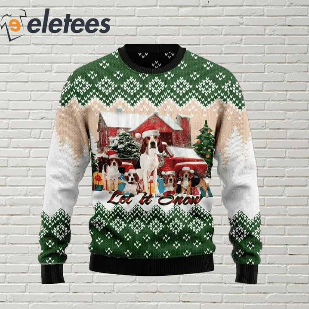 Let It Snow Ugly Christmas Sweater