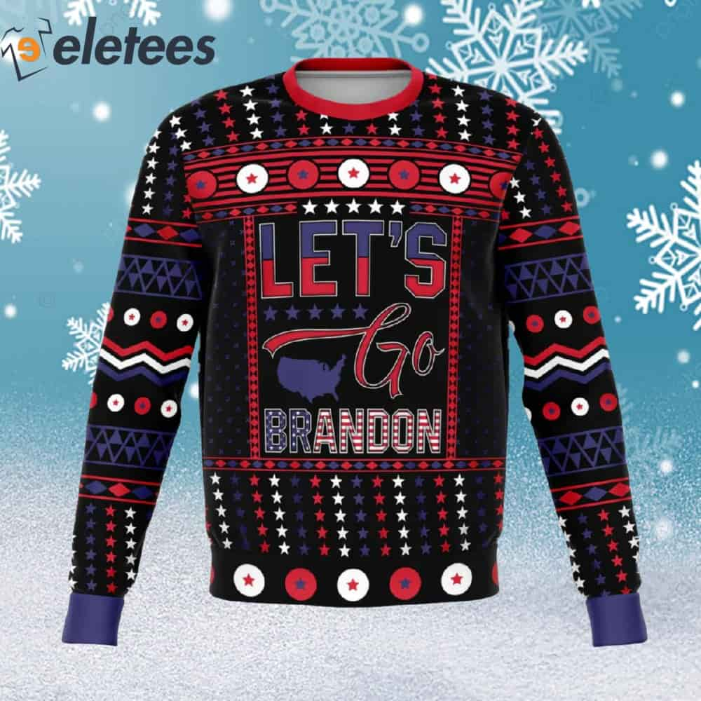 Let's Go Brandon Ugly Christmas Sweater