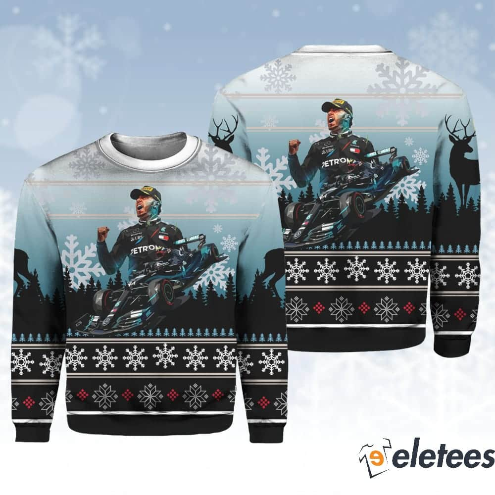 Lewis Hamilton Ugly Christmas Sweater