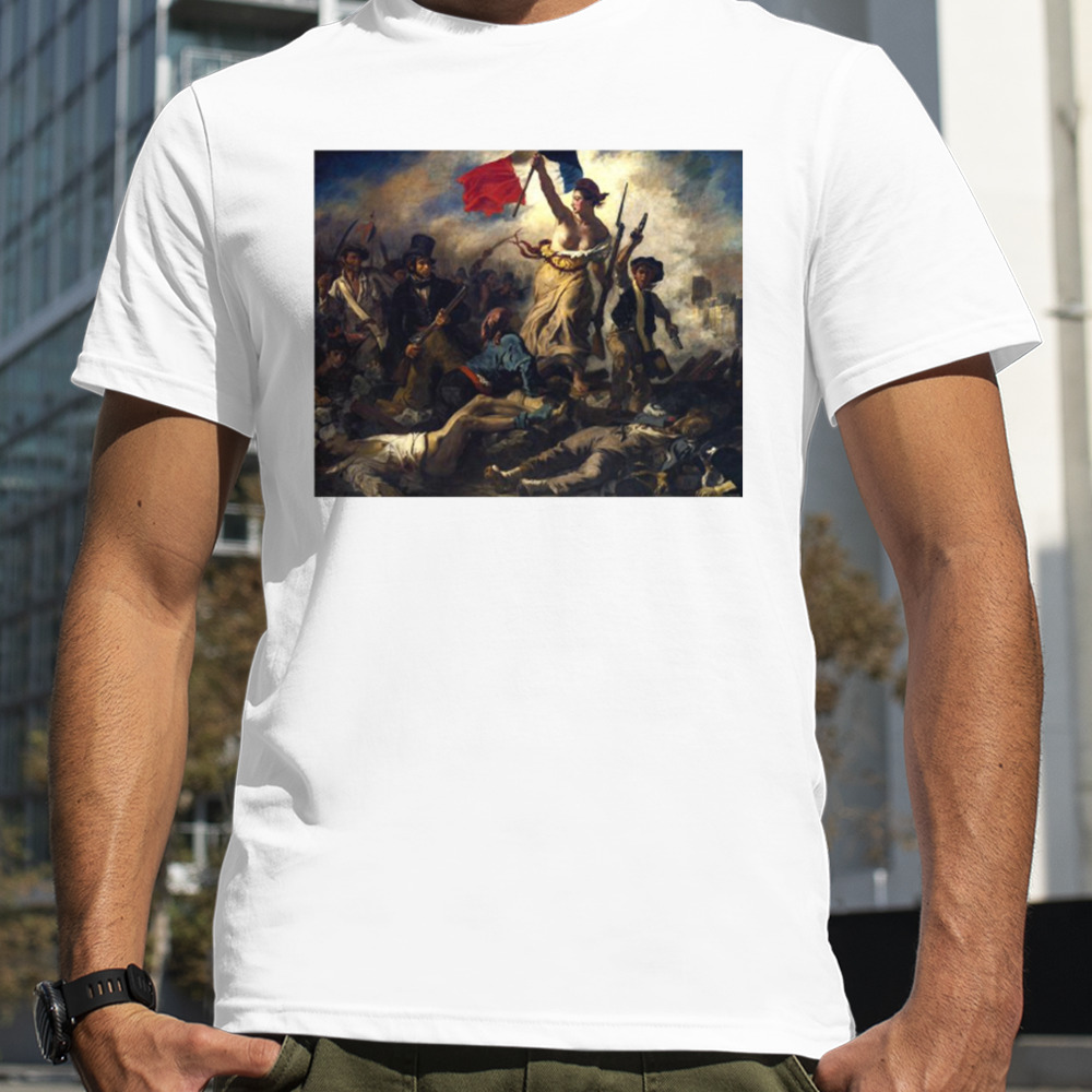 Liberty Leading The People By Eugène Delacroix shirt