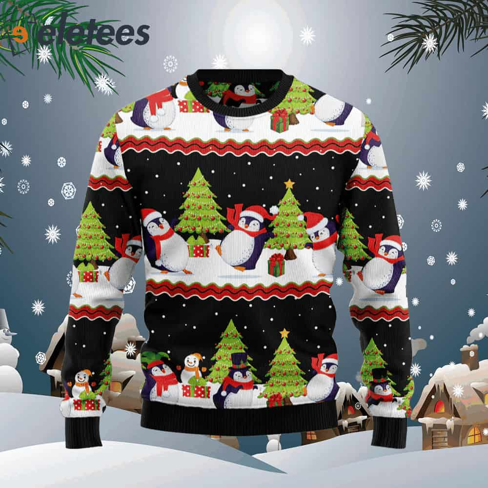 Lovely Penguin Ugly Christmas Sweater