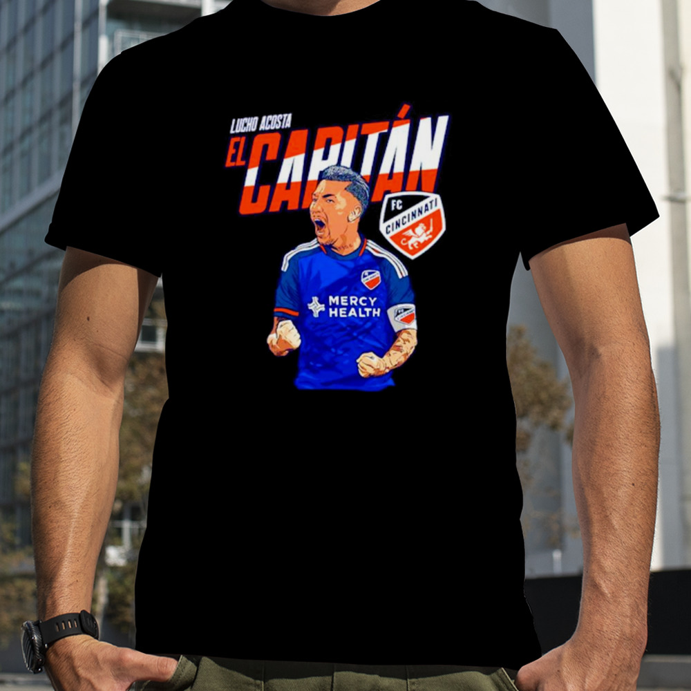 Lucho Acosta El Capitan Fc Cincinnati shirt