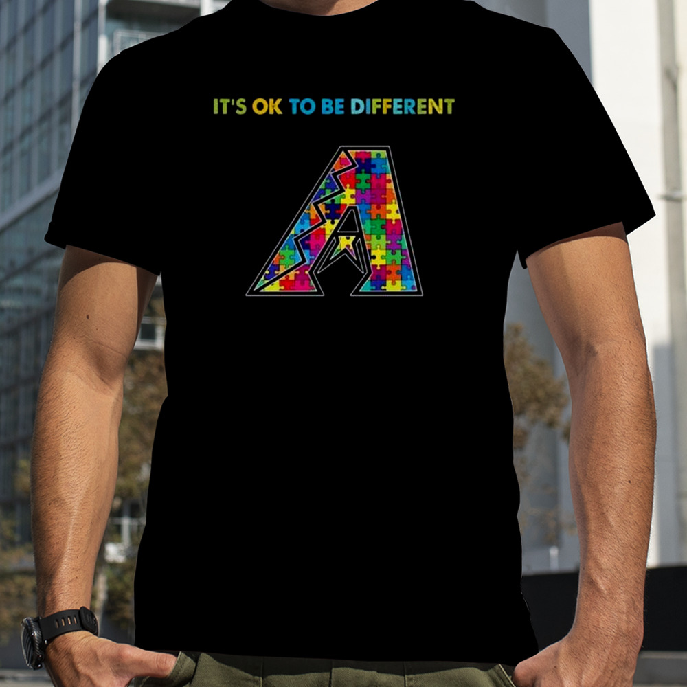 MLB 2023 Arizona Diamondbacks Autism It’s Ok To Be Different Shirt